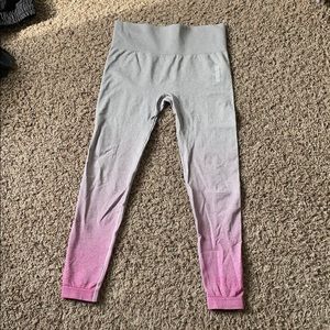 Gym Shark pink ombré leggings